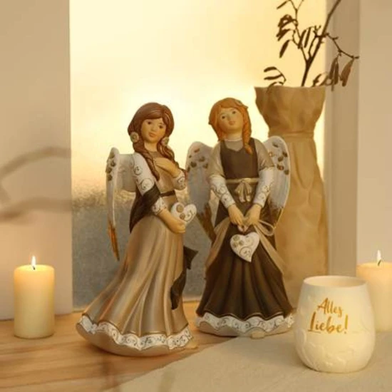 From the Bottom of My Heart angyal porcelán  29 cm