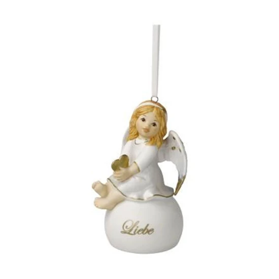 Angel bell love angyal porcelán  9.5 cm