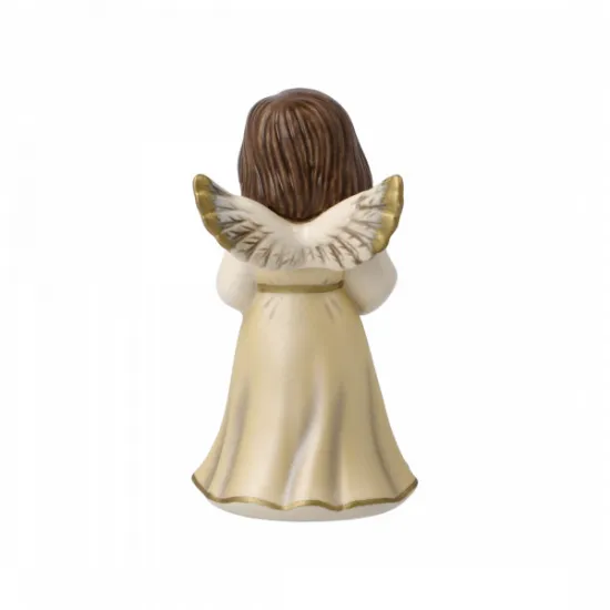 Goebel Mennyei hírnök porcelán angyalka pezsgő 8,5 cm