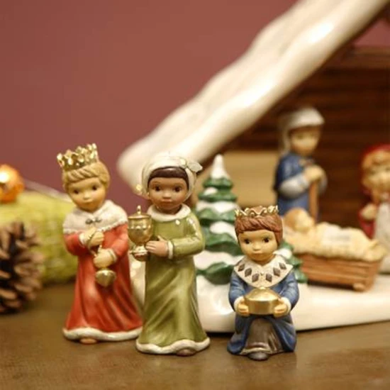 Melchior figura kerámia  12 cm