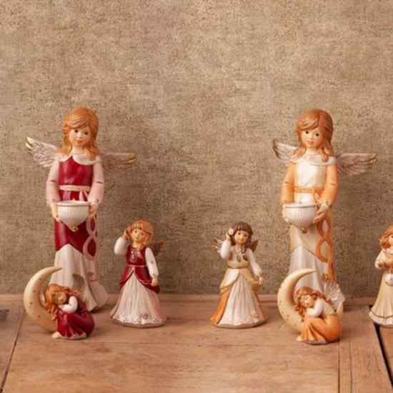 The Magic of Christmas angyal kerámia  33 cm