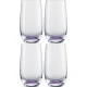Eisch JESSICA LILAC 4 db pohár 3,5dl 132 mm