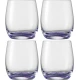 Eisch JESSICA LILAC 4 db pohár 3,6dl 95 mm