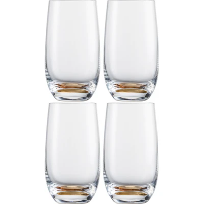 Eisch JESSICA ORANGE 4 db pohár 3,5dl 132 mm