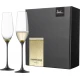 Eisch CHAMPAGNE EXCLUSIV 2 db pezsgőspohár arany-fekete díszdobozban 2,1dl 265 mm