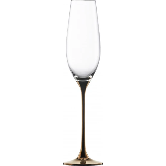 Eisch CHAMPAGNE EXCLUSIV 2 db pezsgőspohár réz díszdobozban 2,1dl 265 mm Eisch CHAMPAGNE EXCLUSIV 2 db pezsgőspohár réz díszdobozban 2,1dl 265 mm