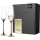 Eisch CHAMPAGNE EXCLUSIV 2 db pezsgőspohár réz díszdobozban 2,1dl 265 mm Eisch CHAMPAGNE EXCLUSIV 2 db pezsgőspohár réz díszdobozban 2,1dl 265 mm