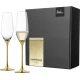 Eisch CHAMPAGNE EXCLUSIV 2 db pezsgőspohár arany díszdobozban 2,1dl 265 mm
