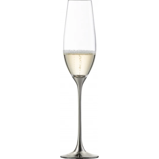 Eisch CHAMPAGNE EXCLUSIV 2 db pezsgőspohár platina díszdobozban 2,1dl 265 mm
