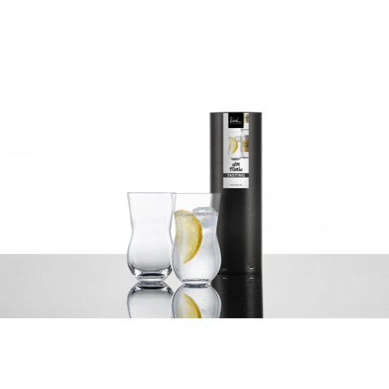 Eisch SPIRITS EXCLUSIV 2 db Gin & Tonic pohár díszhengerben 1,7dl 107 mm