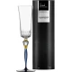 Eisch CHAMPAGNE EXCLUSIV pezsgőspohár kék díszhengerben 2,5dl 280 mm Eisch CHAMPAGNE EXCLUSIV pezsgőspohár kék díszhengerben 2,5dl 280 mm