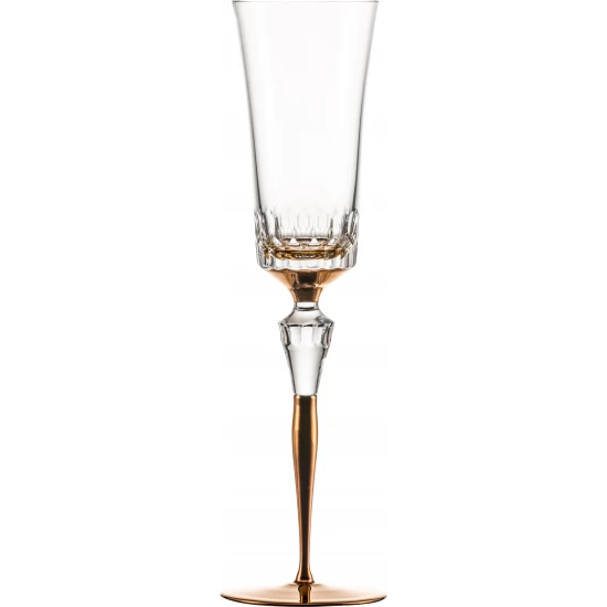 Eisch CHAMPAGNE EXCLUSIV pezsgőspohár réz díszhengerben 2,5dl 280 mm Eisch CHAMPAGNE EXCLUSIV pezsgőspohár réz díszhengerben 2,5dl 280 mm