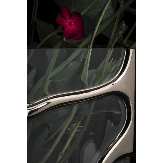 Eisch STARGATE váza platina díszdobozban 223 mm