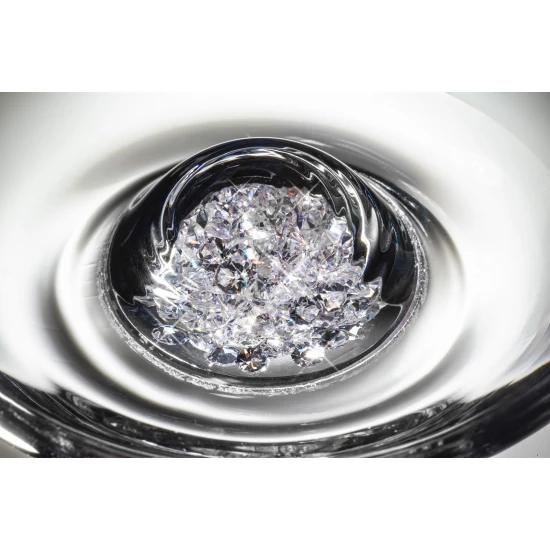 Eisch 10 CARAT 2 db pohár díszhengerben 4,6dl 112 mm