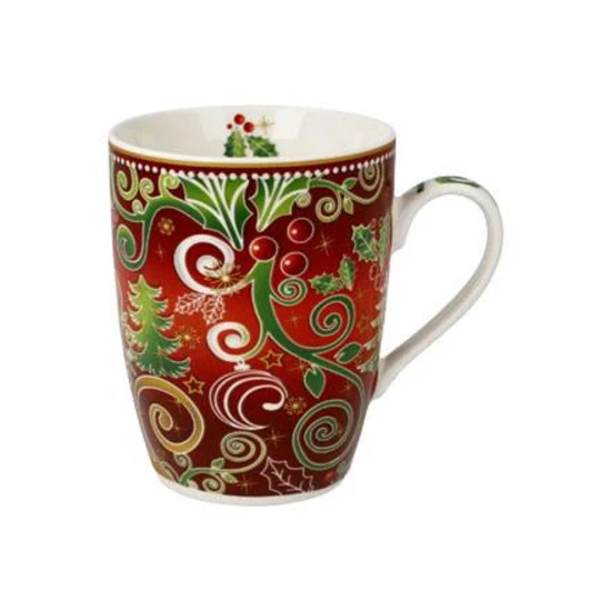 Palais Royal - Festive Cup Red csésze porcelán 0,35l
