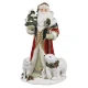 Santa in Winter Forest figura kerámia  46 cm