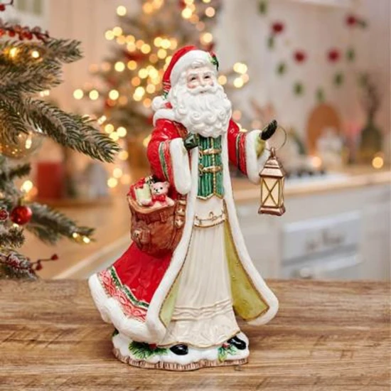 Santa Brings Gifts figura kerámia  34 cm