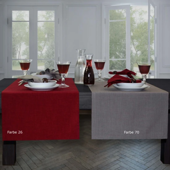 Sander Loft asztalterítő 135 x 170 cm piros