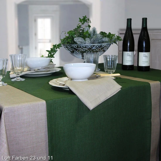 Sander Loft asztalterítő 150 x 250 cm zöld