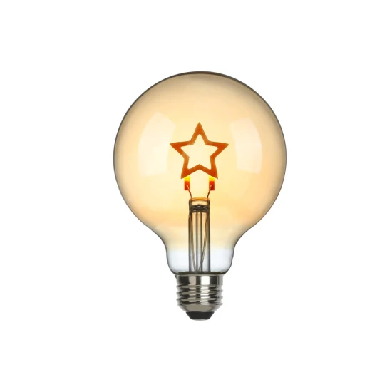 Csillag LED izzószál - izzó 15 cm