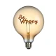 BE HAPPY LED-izzószál - villanykörte 17,6 cm