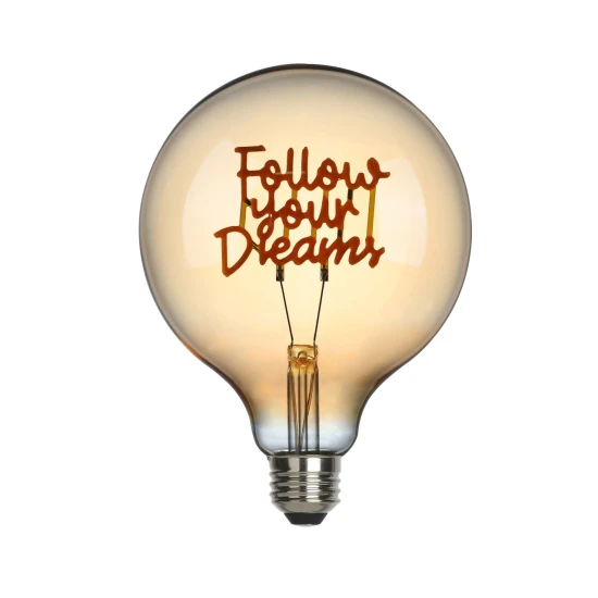 FOLLOW YOUR DREAM LED-izzószál - villanykörte 17,6 cm