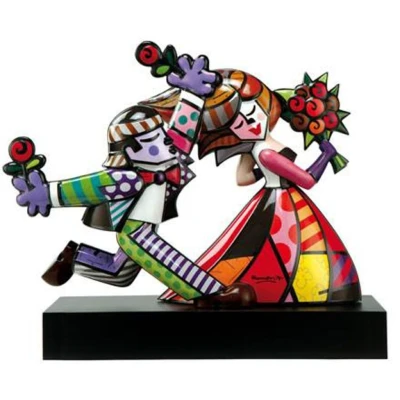 Romero Britto Follow Me figura porcelán  41 cm