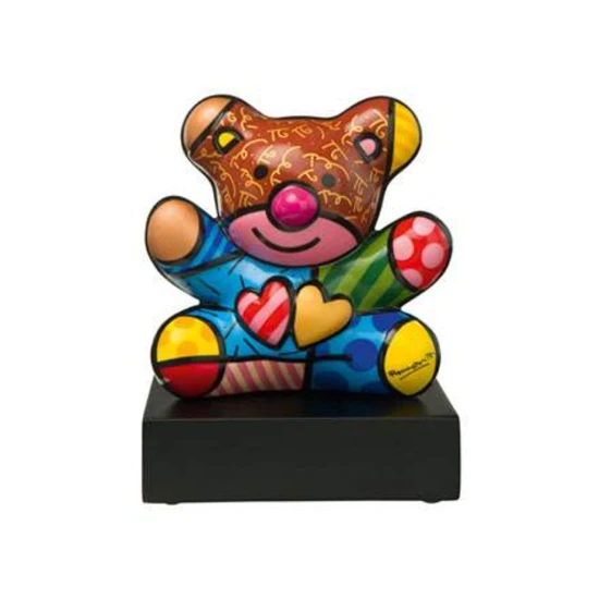 Romero Britto Truly Yours figura porcelán  12.5 cm