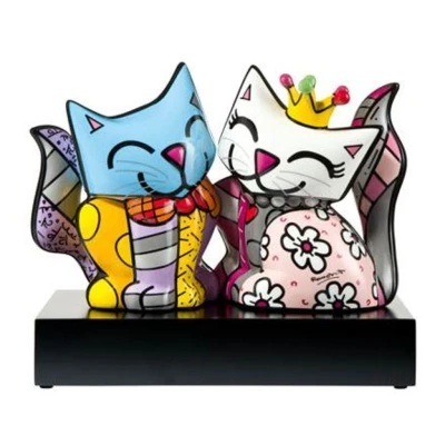 Romero Britto Soul Mates figura porcelán  21.5 cm