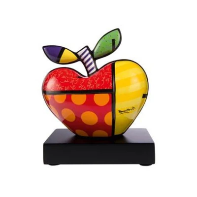 Romero Britto Big Apple figura porcelán  17 cm
