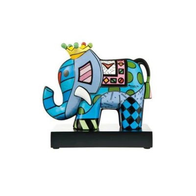 Romero Britto Great India 3 figura porcelán  17 cm