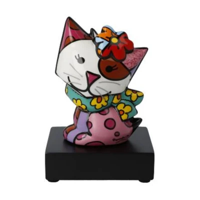 Romero Britto Flowing figura porcelán  14.5 cm