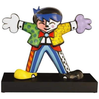 Romero Britto Hug Boy figura porcelán Limited Edition 47 cm