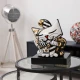 Romero Britto Golden Cat figura porcelán Limited Edition 31 cm