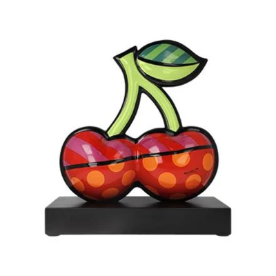 Romero Britto - Cherries figura porcelán Limited Edition 33 cm