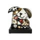 Romero Britto - Golden Ginger figura porcelán Limited Edition 30 cm