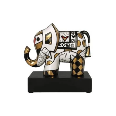 Romero Britto - Golden Great India 2 figura porcelán  22 cm