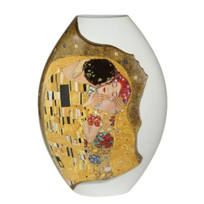 Gustav Klimt - The Kiss váza porcelán  46 cm