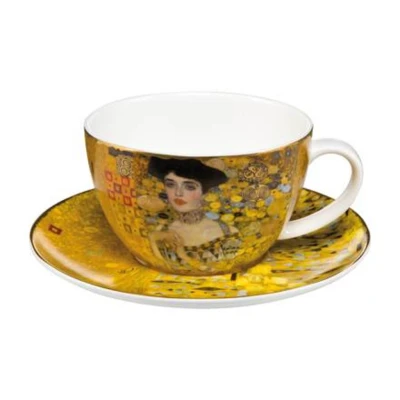 Gustav Klimt - Adele Bloch-Bauer teás-cappuccinos csésze csontporcelán 0,25l