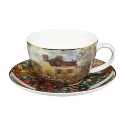 Claude Monet - The Artists House teás-cappuccinos csésze csontporcelán 0,25l