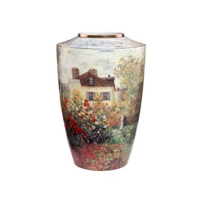 Claude Monet - "The Artists House" váza porcelán  24 cm
