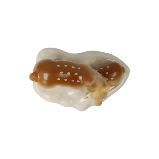 Figurine Deer in the Snow 14 cm