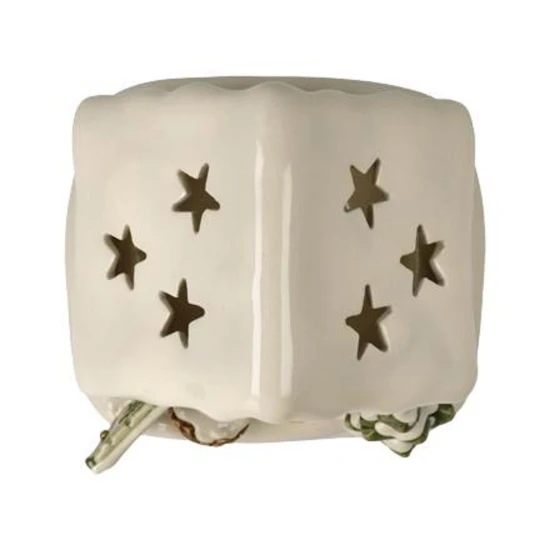 Winter Cabin figura kerámia  15.5 cm