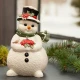 Snowman - In the Winter Garden figura kerámia Limited Edition 22 cm