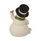 Snowman -A Cozy Place figura kerámia  11 cm