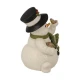 Snowman -A Cozy Place figura kerámia  11 cm