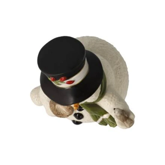 Snowman -A Cozy Place figura kerámia  11 cm