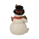 Snowman -Moving into Winters Home figura kerámia  13.5 cm