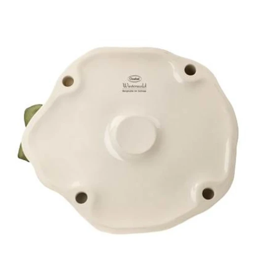 Mountain Lodge in the Snow viharlámpa kerámia  20 cm