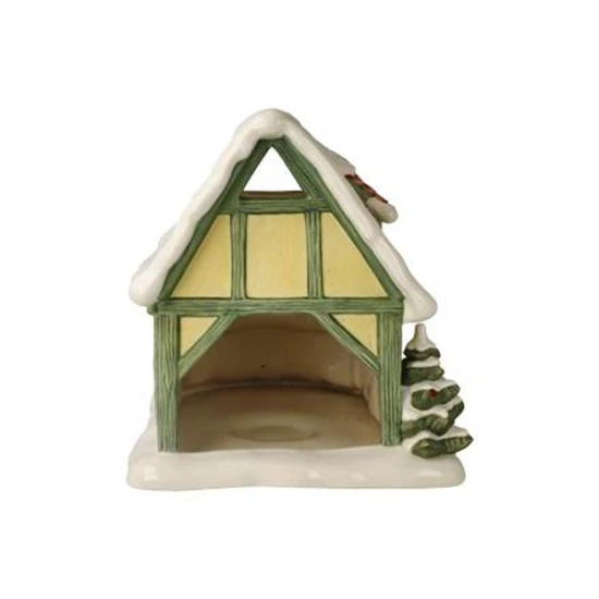 Snowy Watermill viharlámpa kerámia  21.5 cm